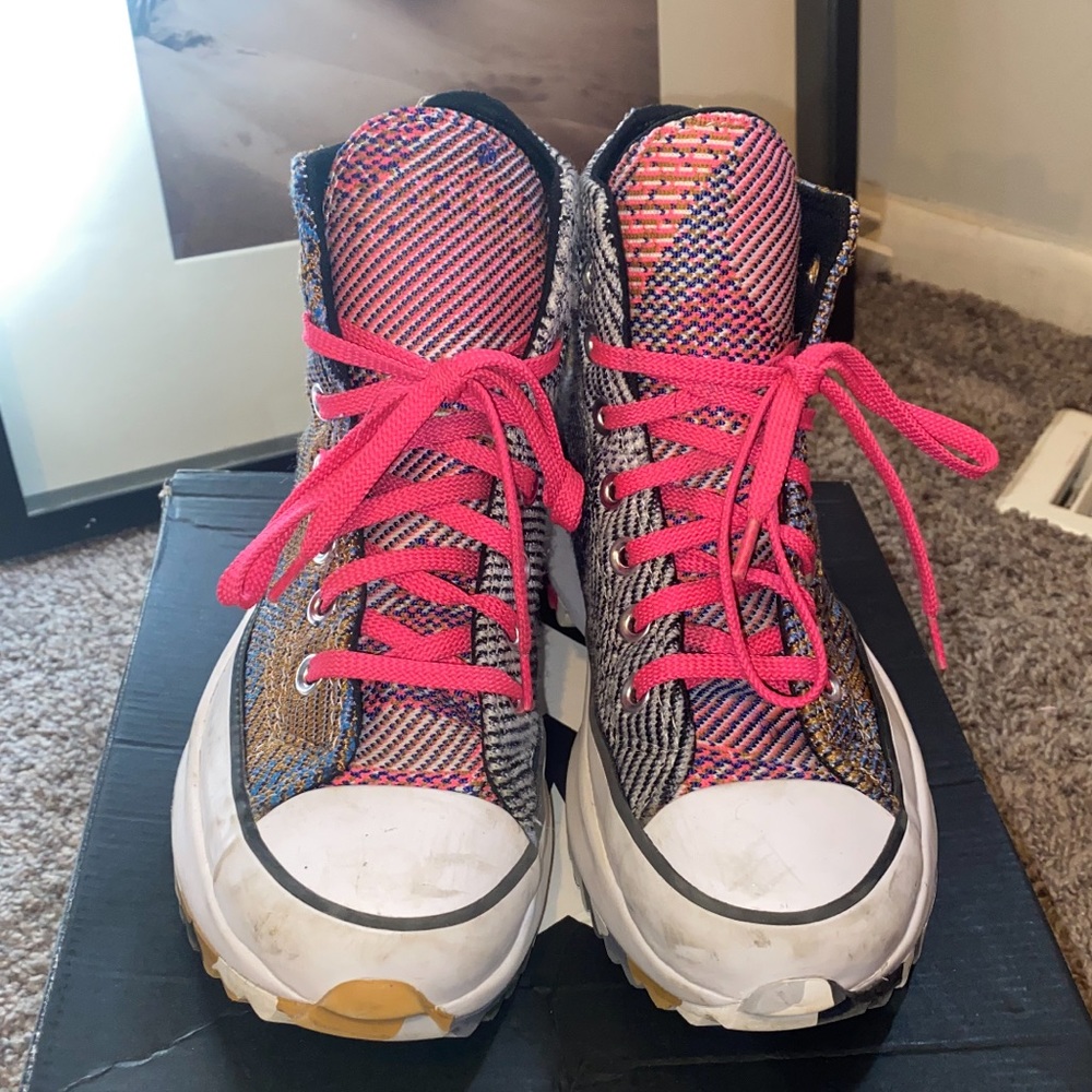 Womens Converse Run Star Hike Knit Mashup